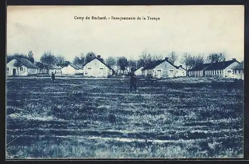 AK Camp du Ruchard, Barraquements de la Troupe