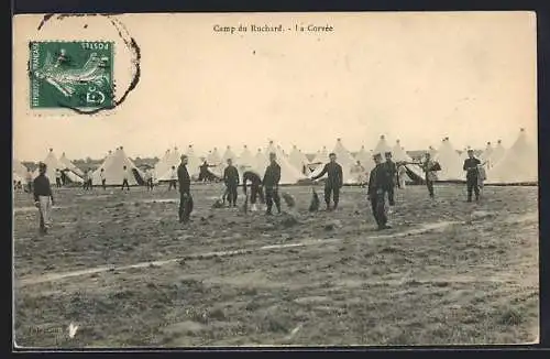 AK Camp du Ruchard, La Corvée