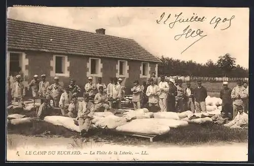 AK Camp du Ruchard, La Visite de la Literie