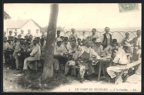 AK Camp du Ruchard, A la Cantine