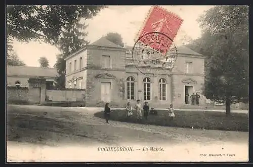 AK Rochecorbon /I.-et-L., La Mairie