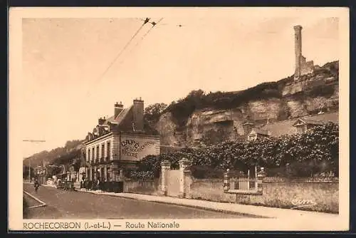 AK Rochecorbon /I.-et-L., Route Nationale