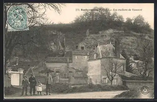 AK Rochecorbon, Les rochers de Vauvert