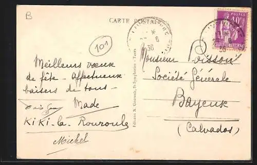 AK Rilly-sur-Vienne, le Chateau