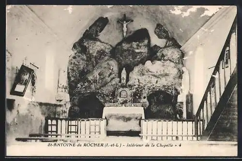 AK St-Antoine-du-Rocher, Intérieur de la Chapelle