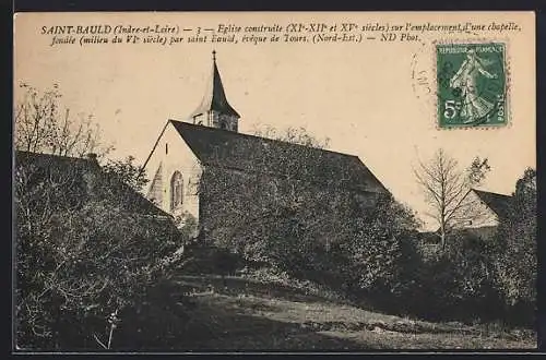 AK Saint-Bauld /I.-et-L., Eglise