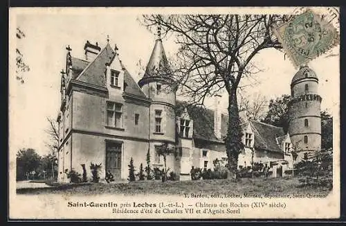 AK Saint-Quentin près Loches, Chateau des Roches