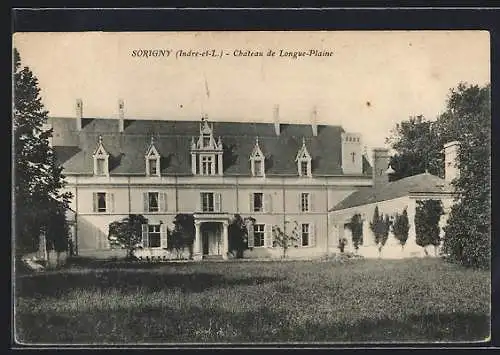 AK Sorigny /I.-et-L., Chateau de Longue-Plaine