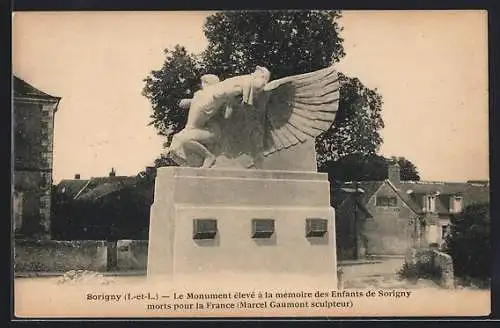 AK Sorigny /I.-et-L., Le Monument élevé a la mémoire des Enfants