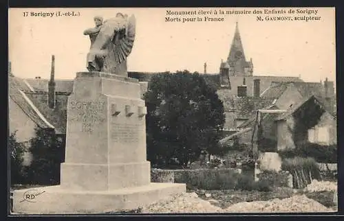 AK Sorigny /I.-et-L., Le Monument élevé a la mémoire des Enfants de Sorigny