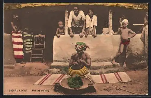 AK Sierra Leone, Basket making