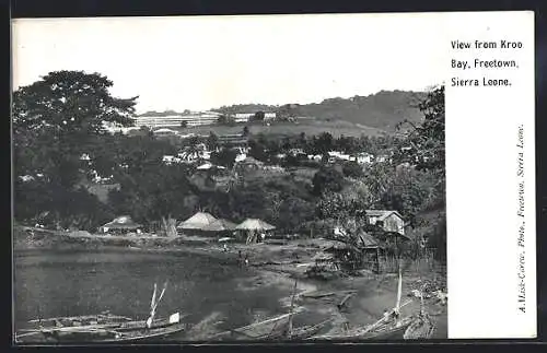 AK Freetown, View from Kroo Bay