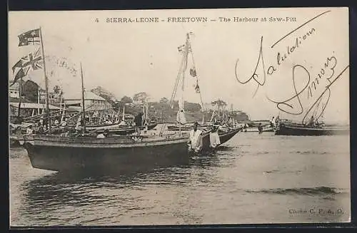 AK Freetown, The harbour at Saw-Pitt