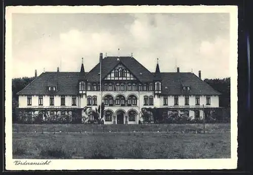 AK Norderney, Wilhelm-Augusta-Heim, Vorderansicht