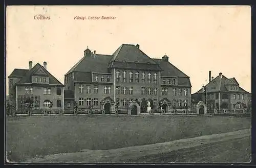 AK Cottbus, Kgl. Lehrer-Seminar, Panorama