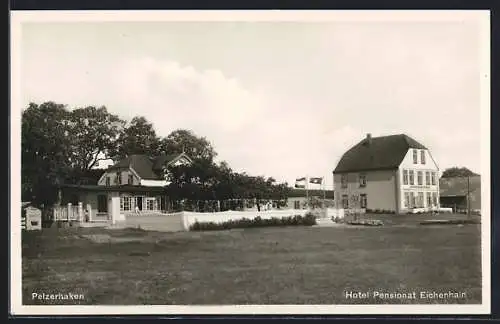 AK Pelzerhaken, Blick zum Hotel-Pensionat Eichenhain