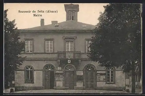 AK Seltz /Alsace, Mairie