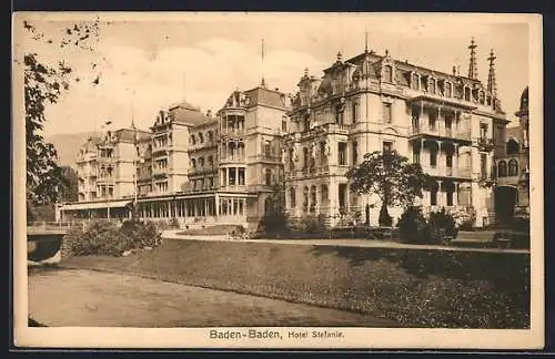 AK Baden-Baden, Hotel Stefanie