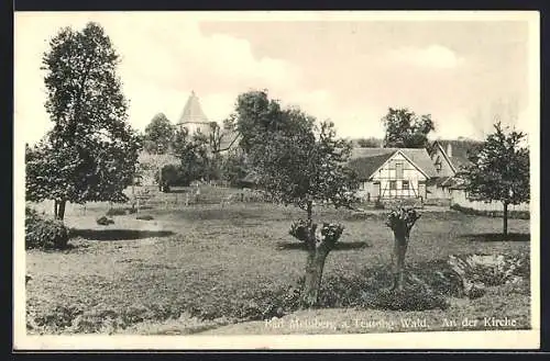 AK Bad Meinberg, /Teutob. Wald, An der Kirche