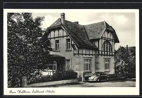 AK Schieder, Pension Haus Waldheim