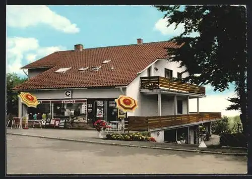 AK Grebenhain /Oberwald, Lebensmittelgeschäft M. Fischer