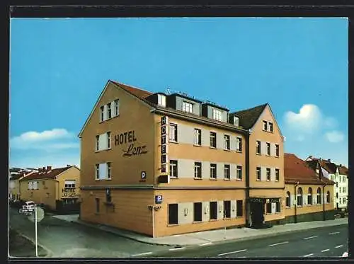 AK Fulda, Hotel Lenz, Leipziger Strasse 122