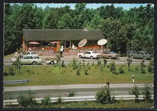 AK Pilgerzell, Motiv vom Bundesautobahn-Kiosk