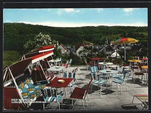 AK Schönbach /Dillkreis, Restaurant-Pesnion Haus Waldblick von A. Bouwman