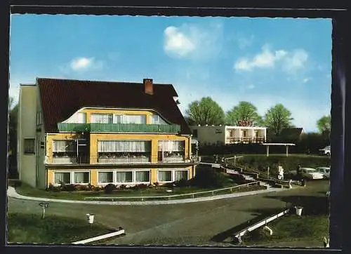 AK Schackendorf bei Bad Segeberg, Hotel Haus Stefanie