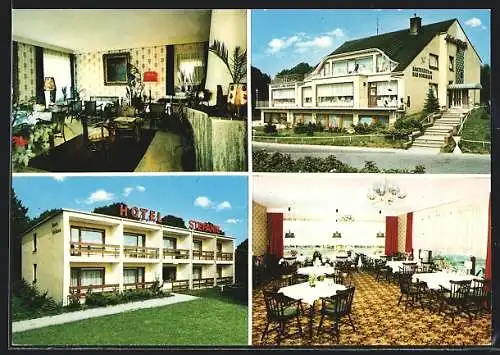 AK Schackendorf, Hotel Haus Stefanie, Hotel B 404, Bundesstrasse 404