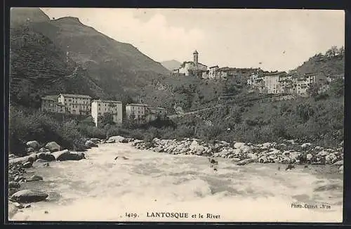 AK Lantosque, Panorama et le Rivet