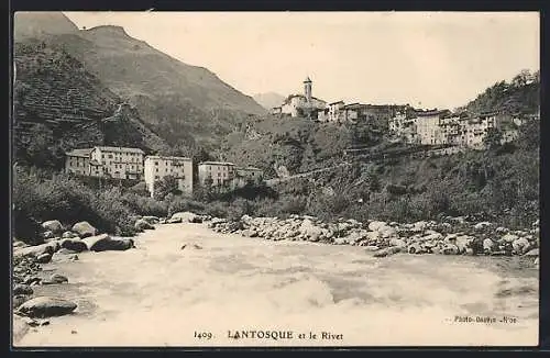 AK Lantosque, Panorama et le River