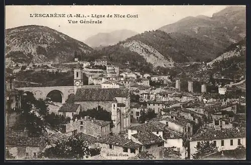 AK L'Escaréne, vue générale