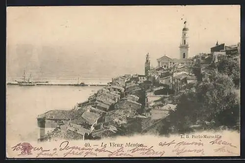 AK Le Vieux Menton, Panorama