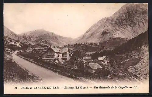 AK Esteing, Vue générale de la Cayolle