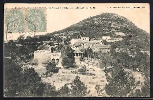 AK Estérel, Corniche d`Or, Fan-Farigoule et San-Peyre