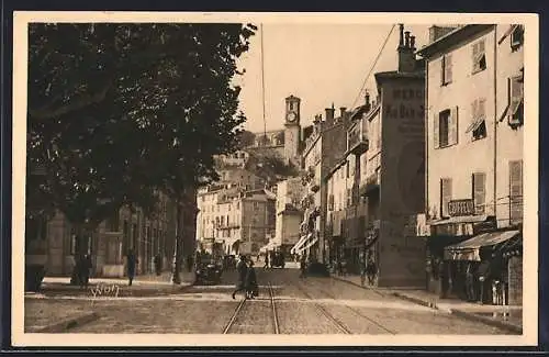 AK Cannes, allée de la Liberté, Geschäfte