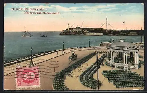 AK Habana, Malecon y Castillo del Morro / Malecon and Morro Castle