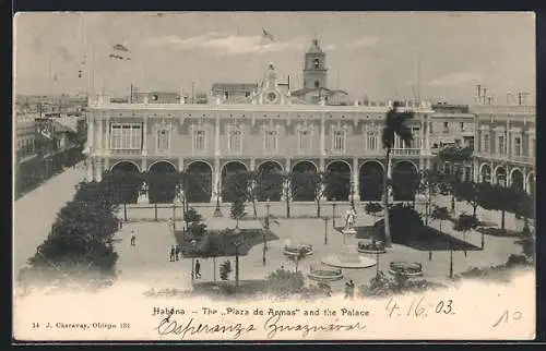 AK Habana, The Plaza de Armas and the Palace