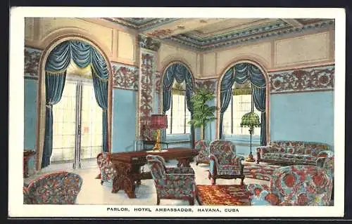AK Habana, Hotel Ambassador, Parlor
