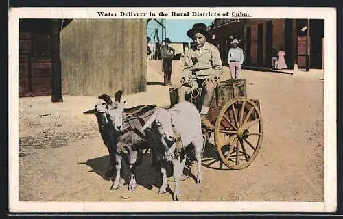 AK Cuba, Water Delivery in the Rural Districts