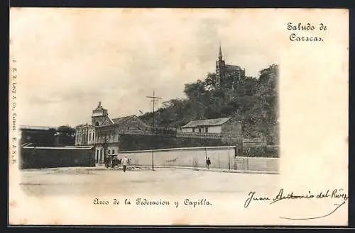 AK Caracas, Arco de la Federacion y Capilla