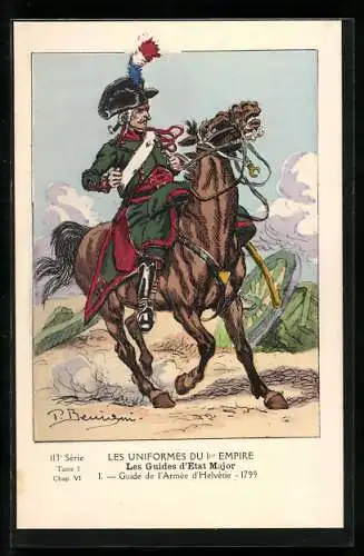 AK Les Guides d`Etat-Major, Guide de l`Armée d`Helvétie, 1799