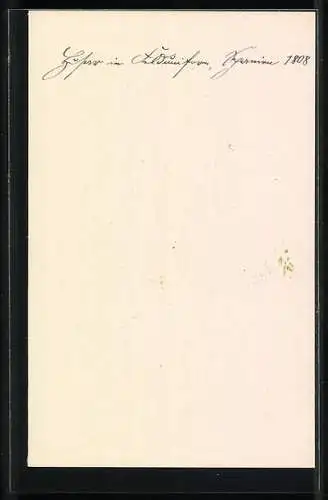 AK Le 2e Hussards (suite), Hussard, tenue de campagne, Espagne 1808