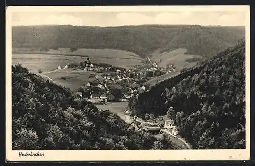 AK Unterkochen, Panorama