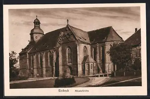 AK Einbeck, Blick auf die Münsterkirche