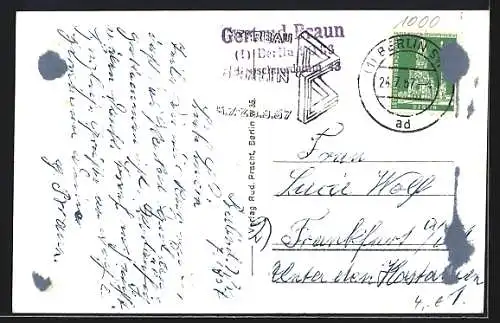 AK Berlin, Kurfürstendamm mit Gedächtniskirche