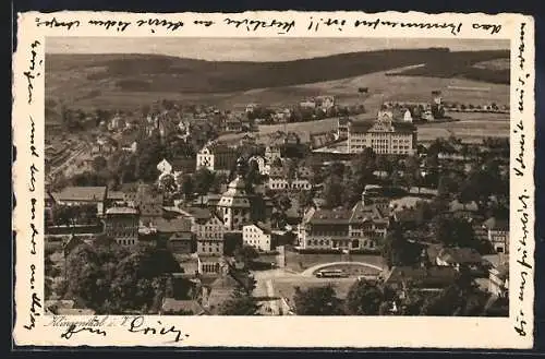 AK Klingenthal, Panoramablick