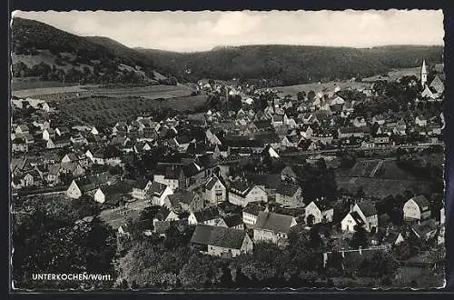 AK Unterkochen /Württ., Teilansicht