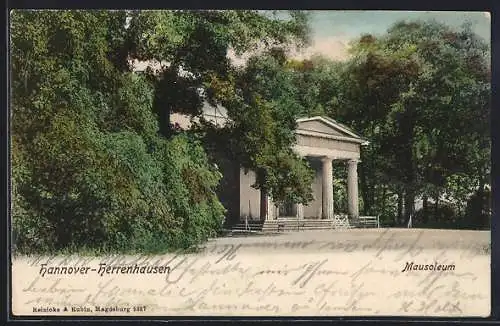 AK Hannover-Herrenhausen, Mausoleum